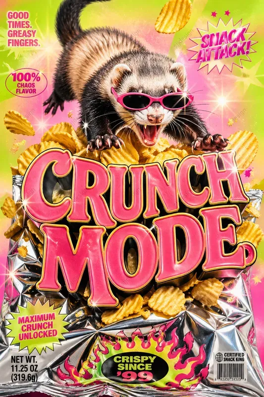 Y2k Disco Kitsch Pop Animal Posters