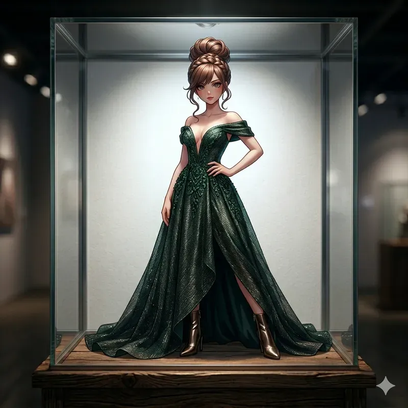 Luxury Anime Figurine Showcase Generator