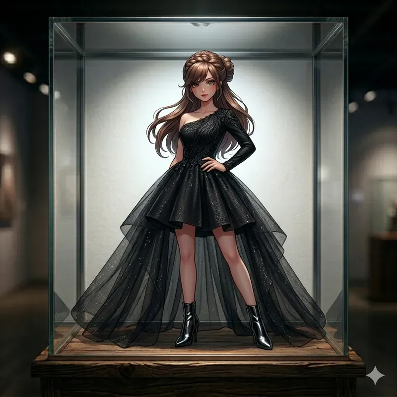 Luxury Anime Figurine Showcase Generator