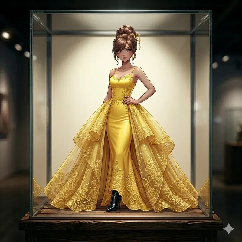 Luxury Anime Figurine Showcase Generator