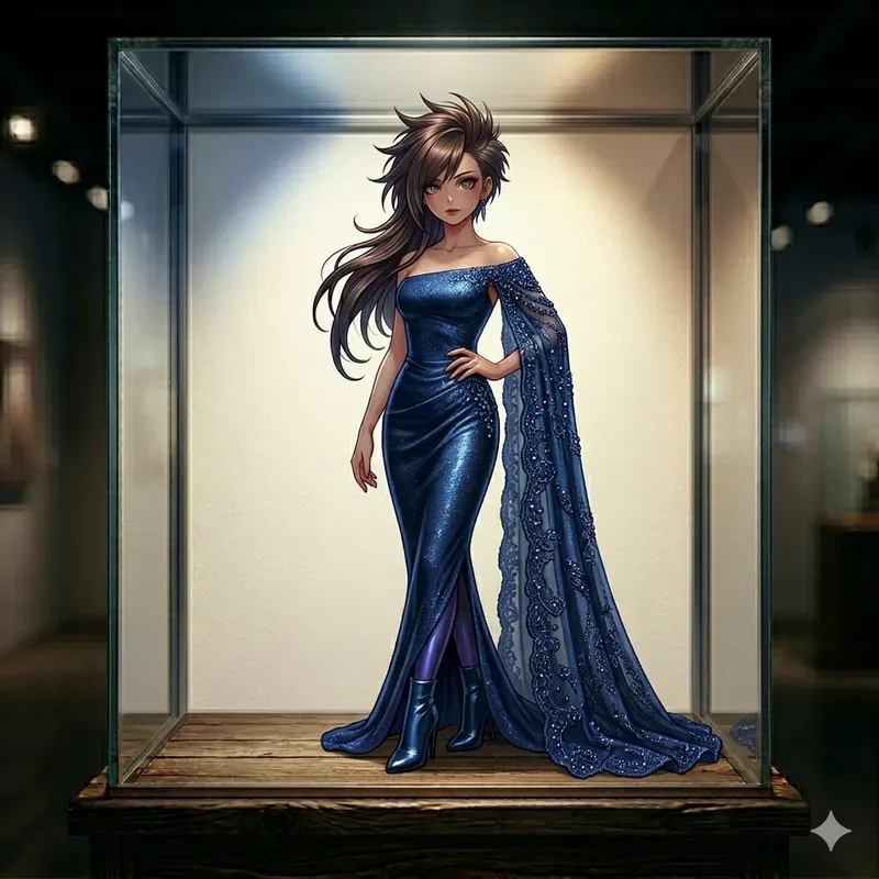Luxury Anime Figurine Showcase Generator