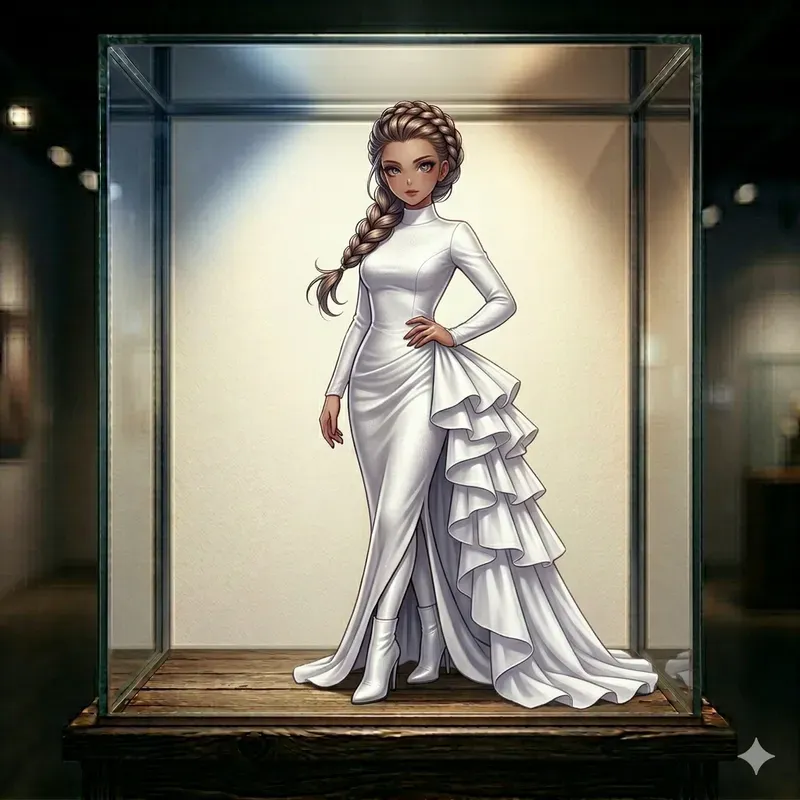 Luxury Anime Figurine Showcase Generator