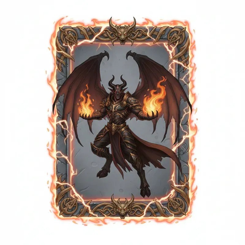 RPG Runestone Character Card Assets