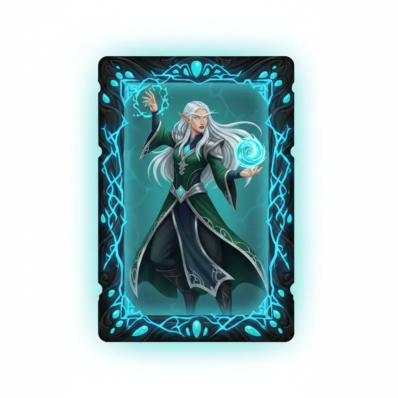 RPG Runestone Character Card Assets