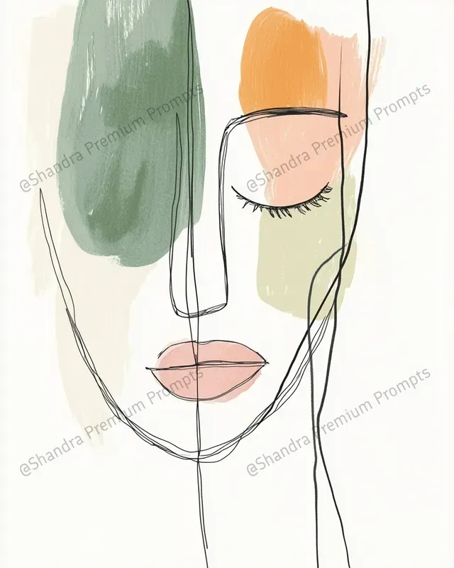Minimal And Simple Line Art Drawings