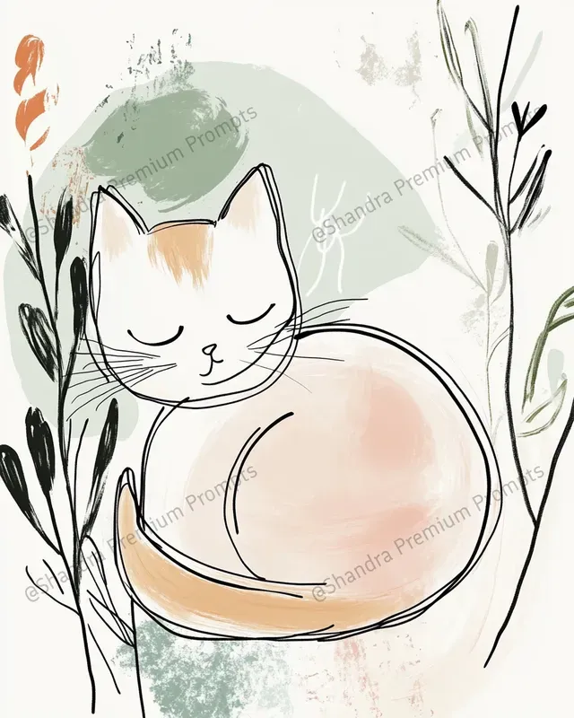 Minimal And Simple Line Art Drawings