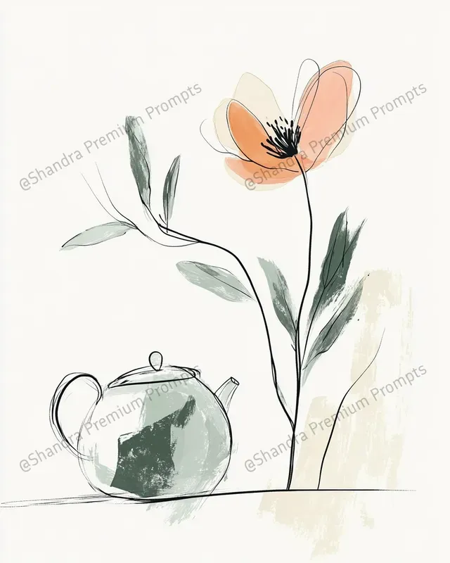 Minimal And Simple Line Art Drawings