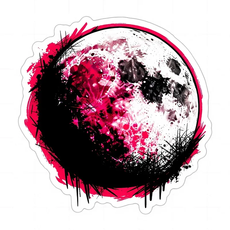 Punkcyber Pink Sticker Blasts