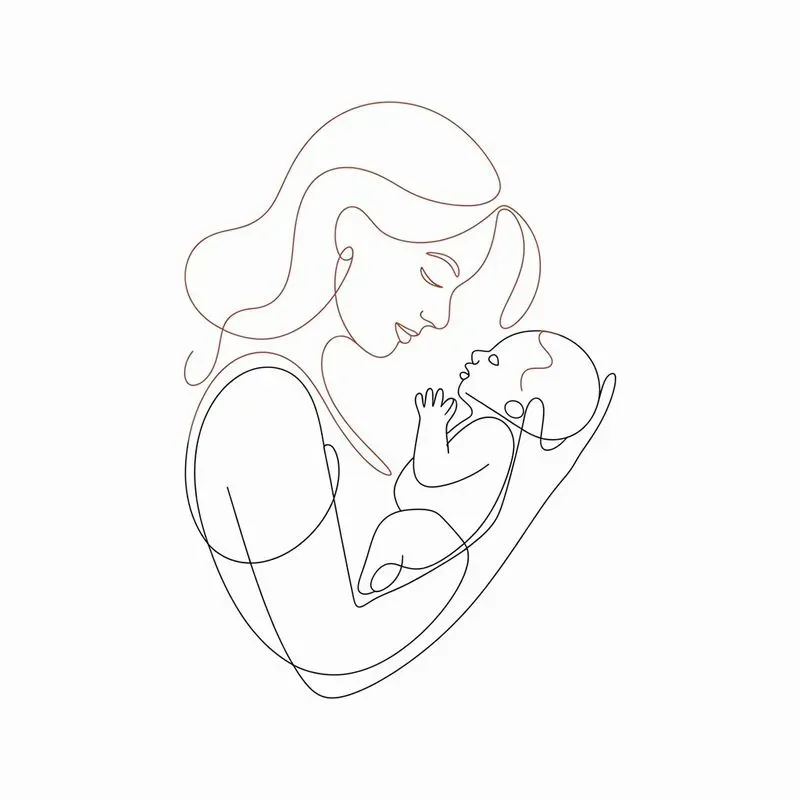 Minimalist Line Art Portraits