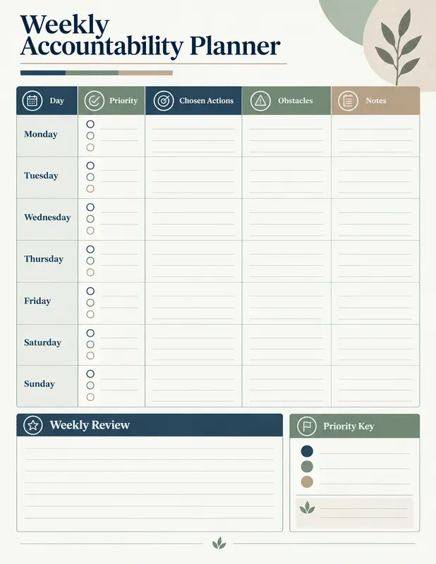 Life Coach Client Journal Printables
