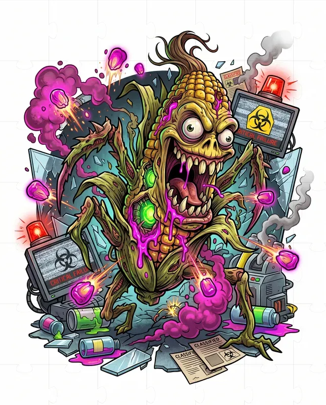 Mutant Produce Lab Horrors