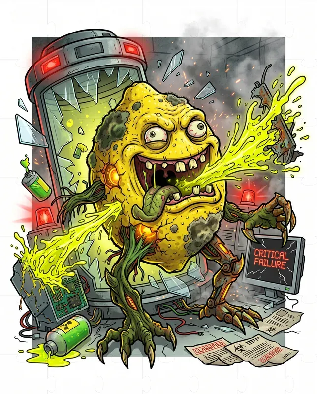 Mutant Produce Lab Horrors