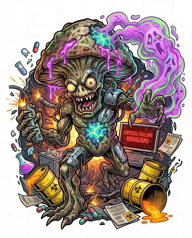 Mutant Produce Lab Horrors