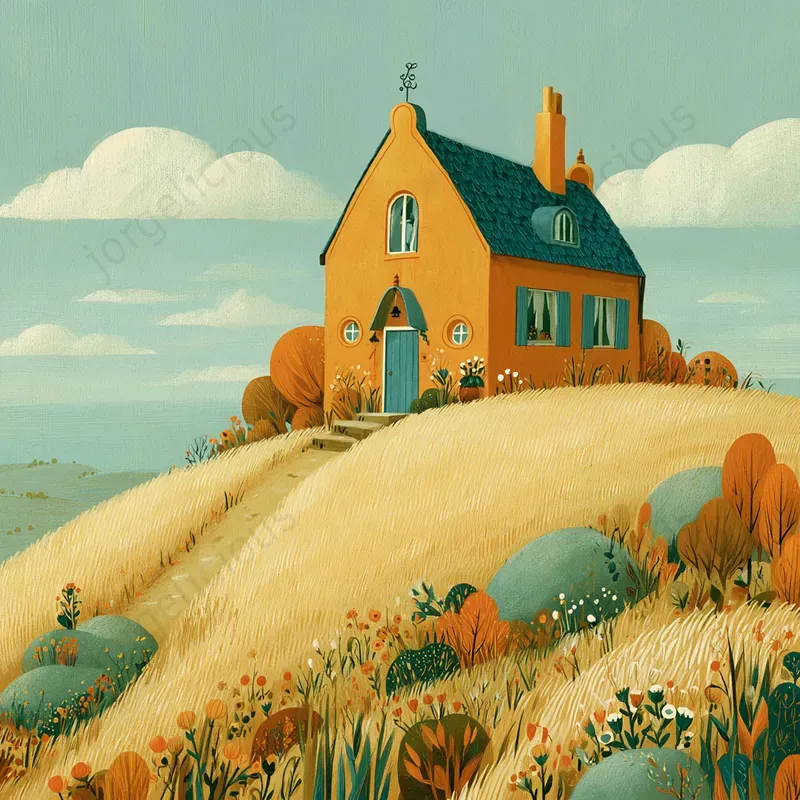 Cozy Whimsical Storybook Scenes