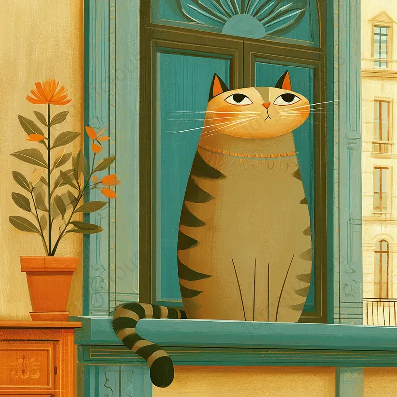 Cozy Whimsical Storybook Scenes