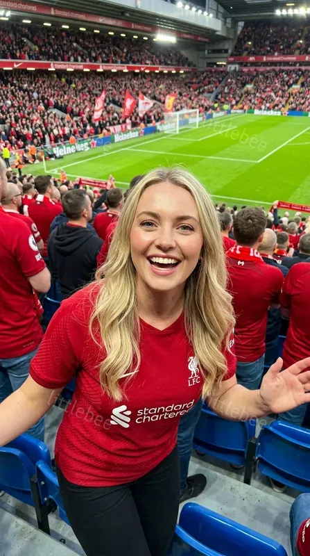 Seductive Football Fan Iphone Photos