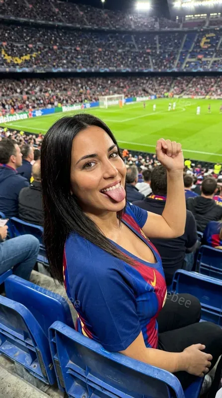Seductive Football Fan Iphone Photos