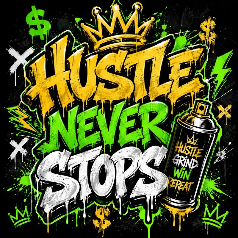 Graffiti Neon Text Designs