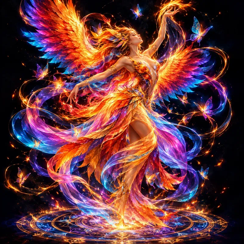 Luminous Elemental Dances