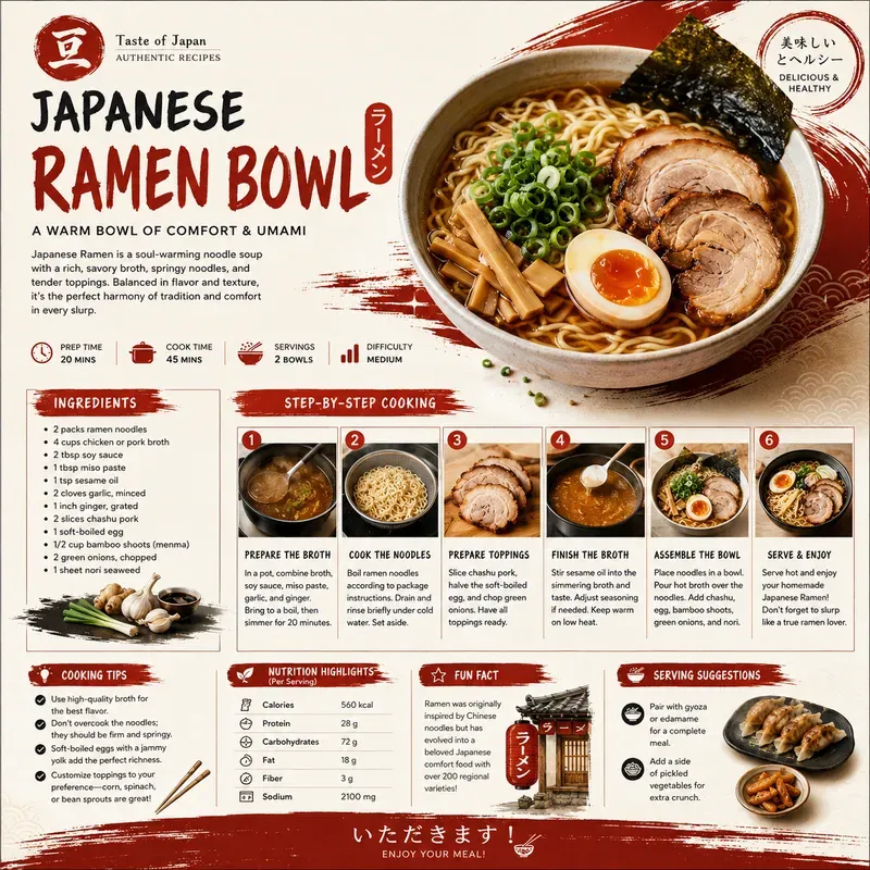 Premium Food Infographic Posters