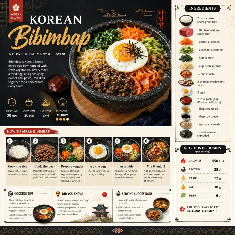 Premium Food Infographic Posters