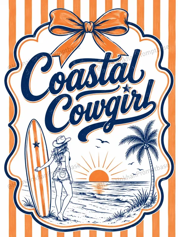 Coastal Summer Retro Designs
