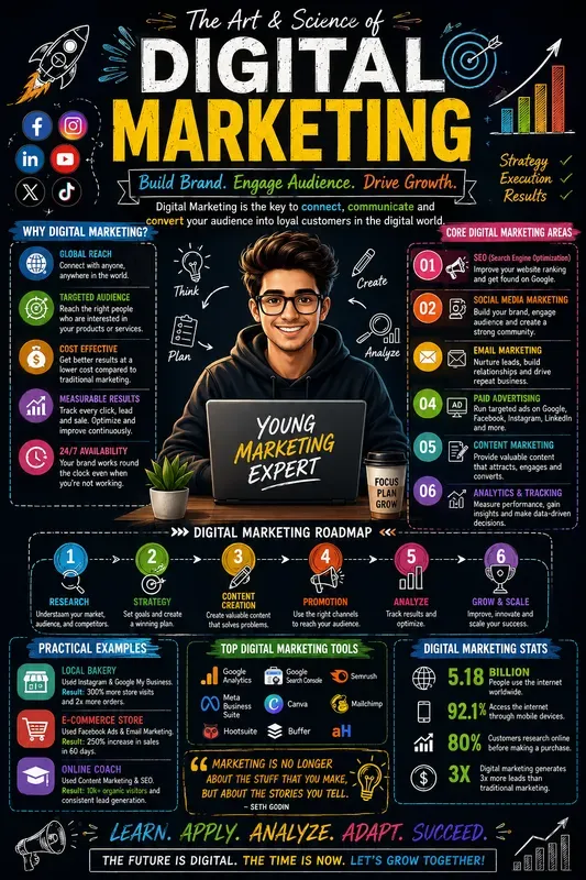 Marketing Blueprint Infographics