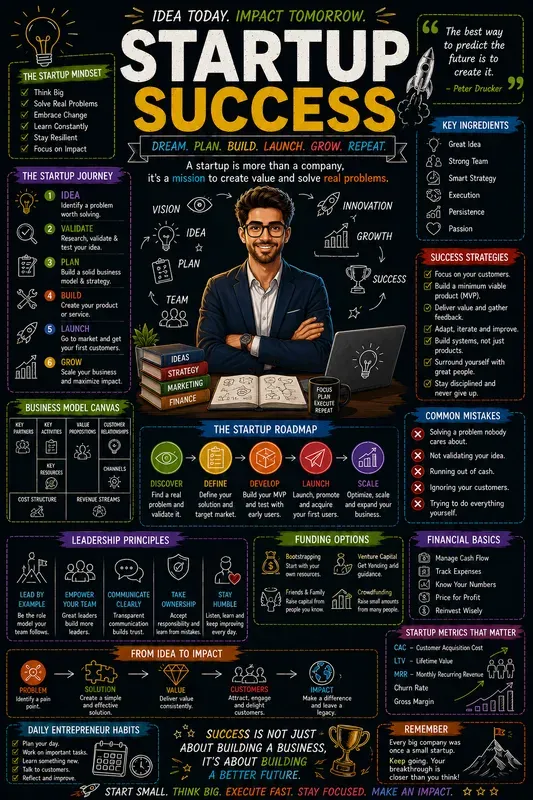 Marketing Blueprint Infographics