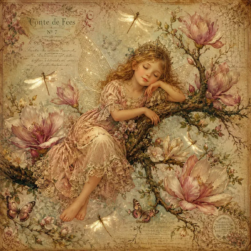 Vintage Storybook Portraits