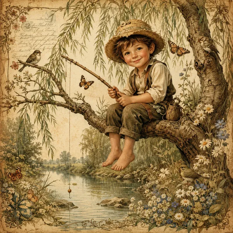 Vintage Storybook Portraits