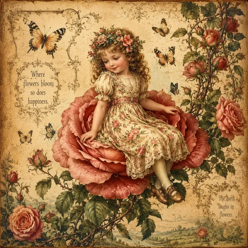 Vintage Storybook Portraits