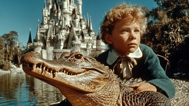 Vintage 80s Movie Adventure Scenes