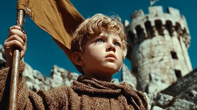 Vintage 80s Movie Adventure Scenes