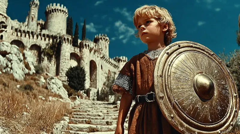 Vintage 80s Movie Adventure Scenes
