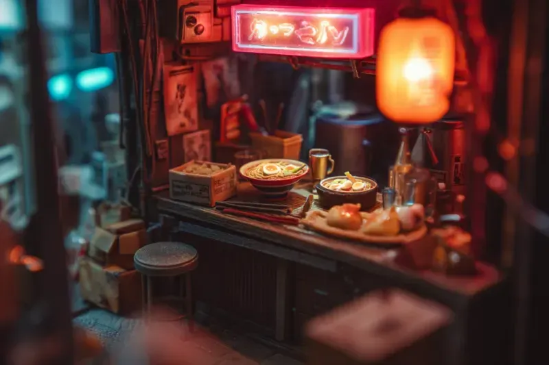 Miniature Food Diorama Generators