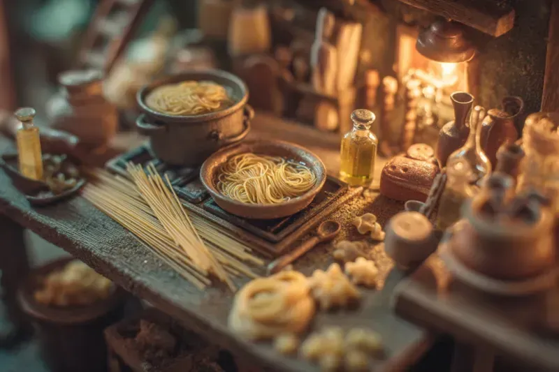 Miniature Food Diorama Generators