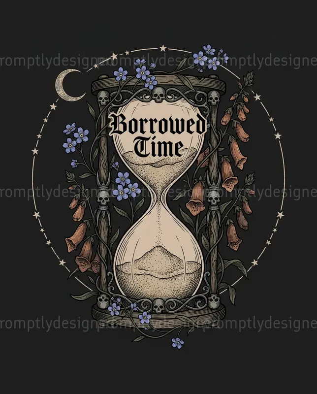 Gothic Cottagecore T Shirt Designs