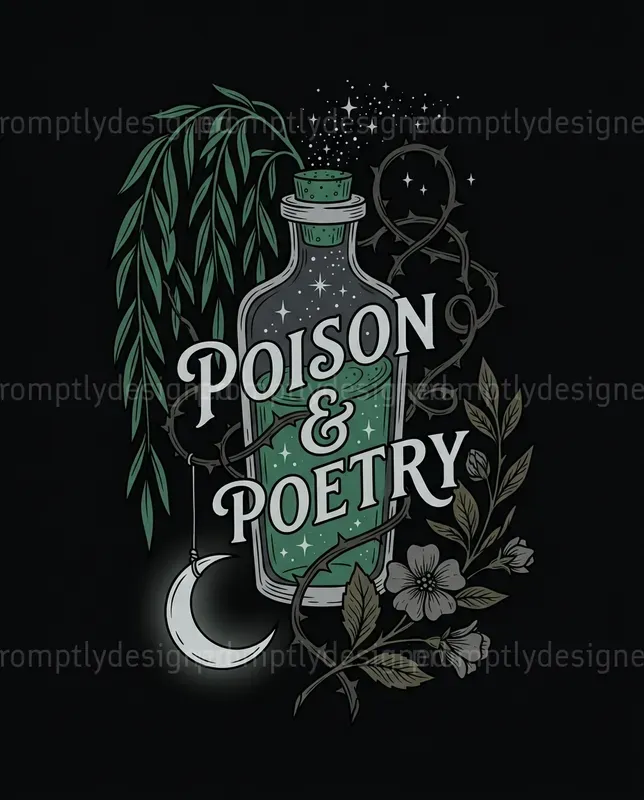 Gothic Cottagecore T Shirt Designs
