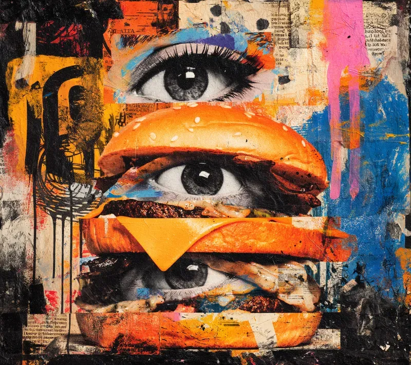 Raw Avantgarde Street Collages