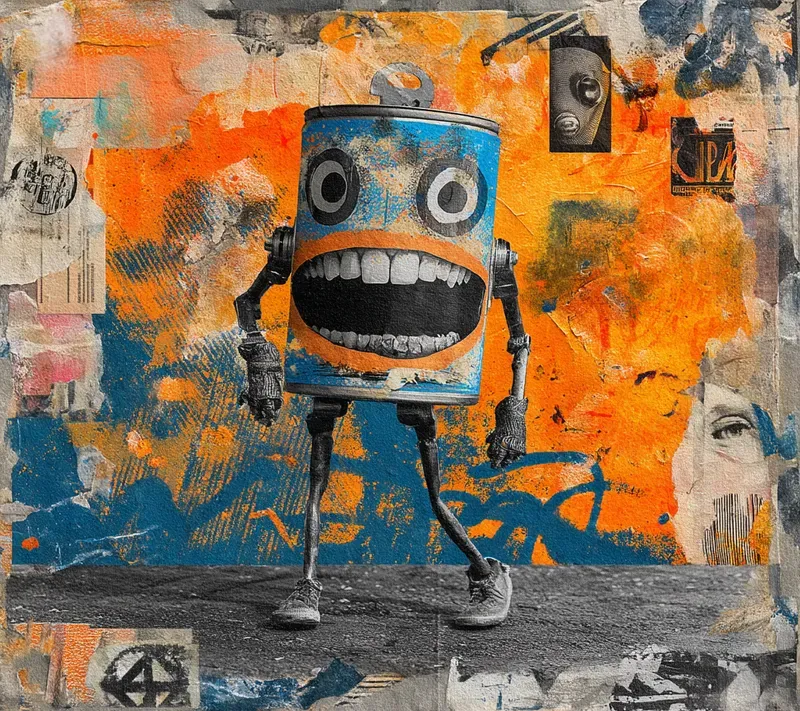 Raw Avantgarde Street Collages