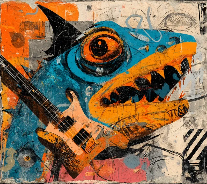 Raw Avantgarde Street Collages