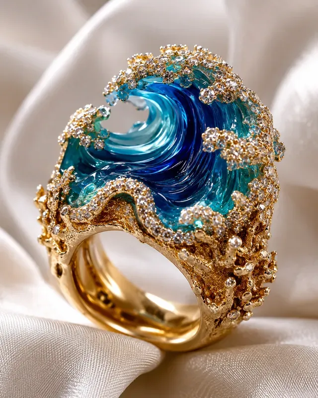 Luxury Natureinspired Artisan Rings