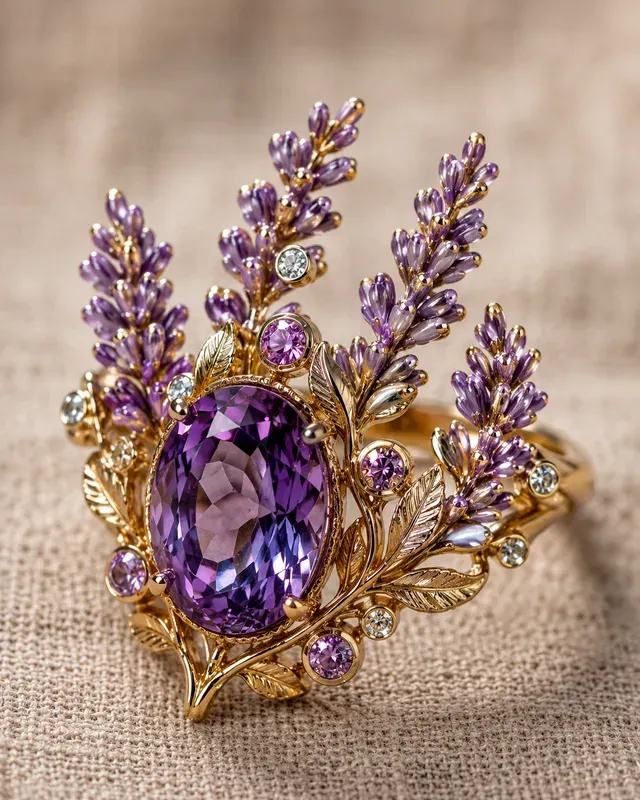 Luxury Natureinspired Artisan Rings