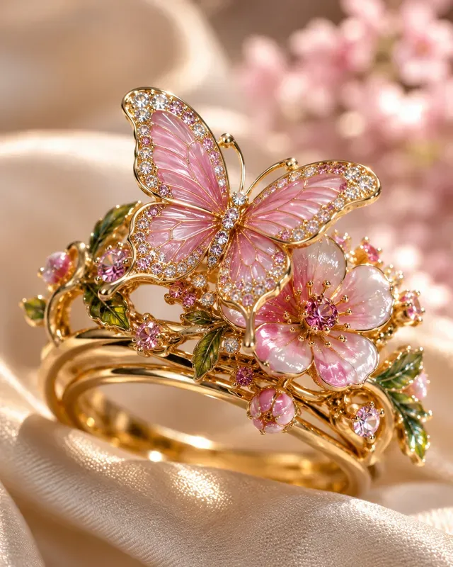 Luxury Natureinspired Artisan Rings