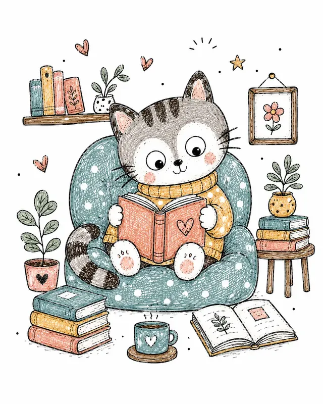 Scandinavian Nursery Doodles