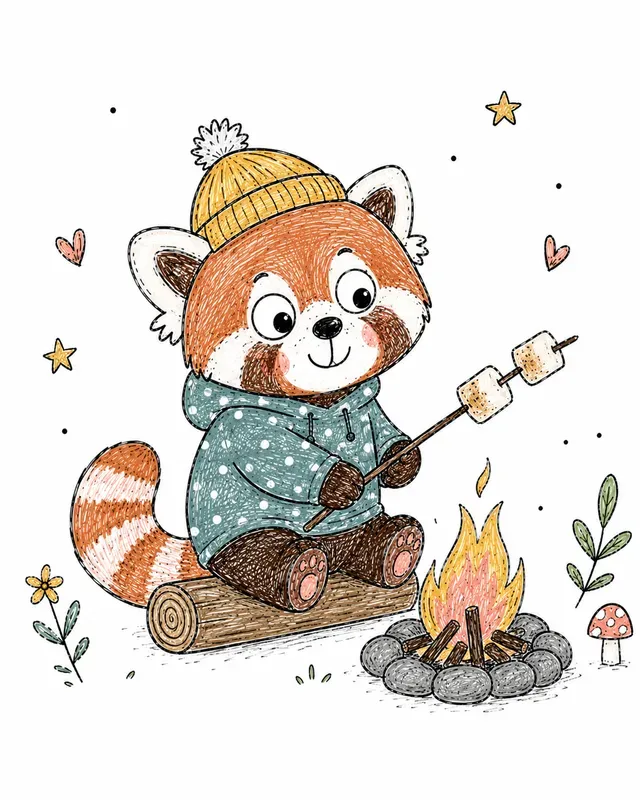 Scandinavian Nursery Doodles