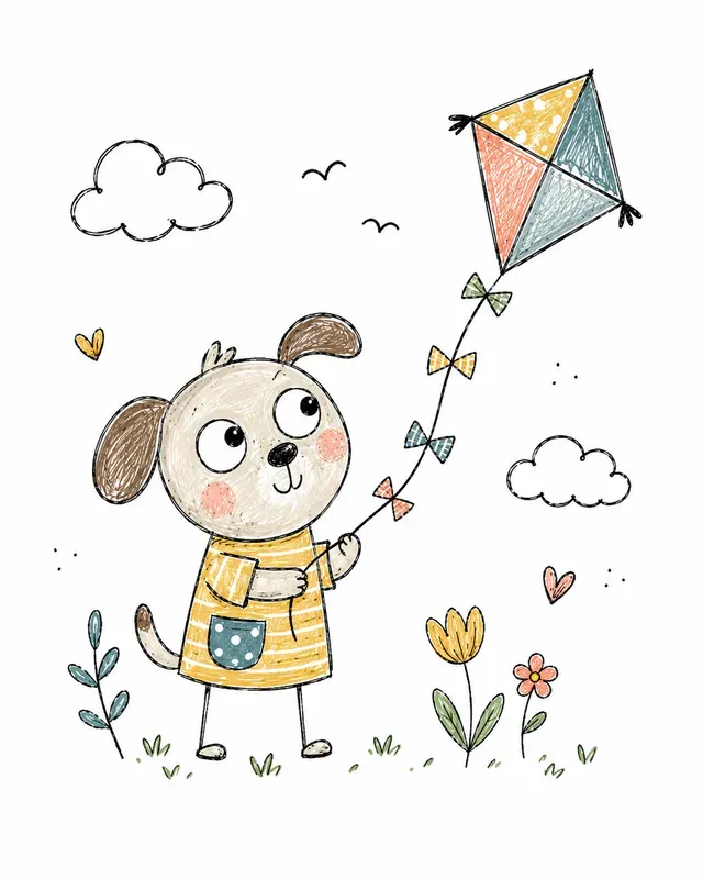 Scandinavian Nursery Doodles
