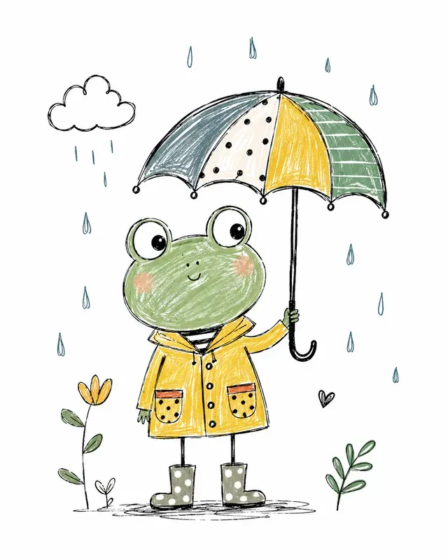 Scandinavian Nursery Doodles