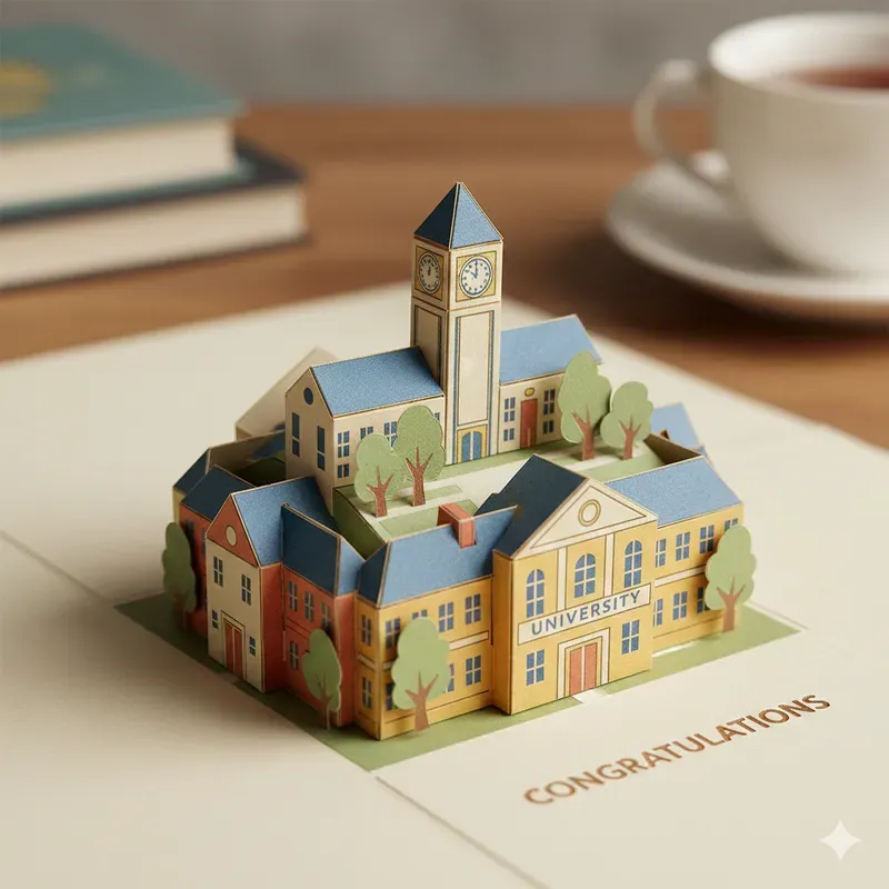 Handcrafted Miniature Popup Cards