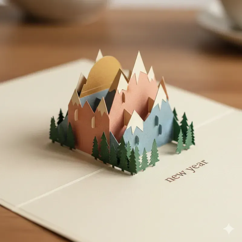 Handcrafted Miniature Popup Cards